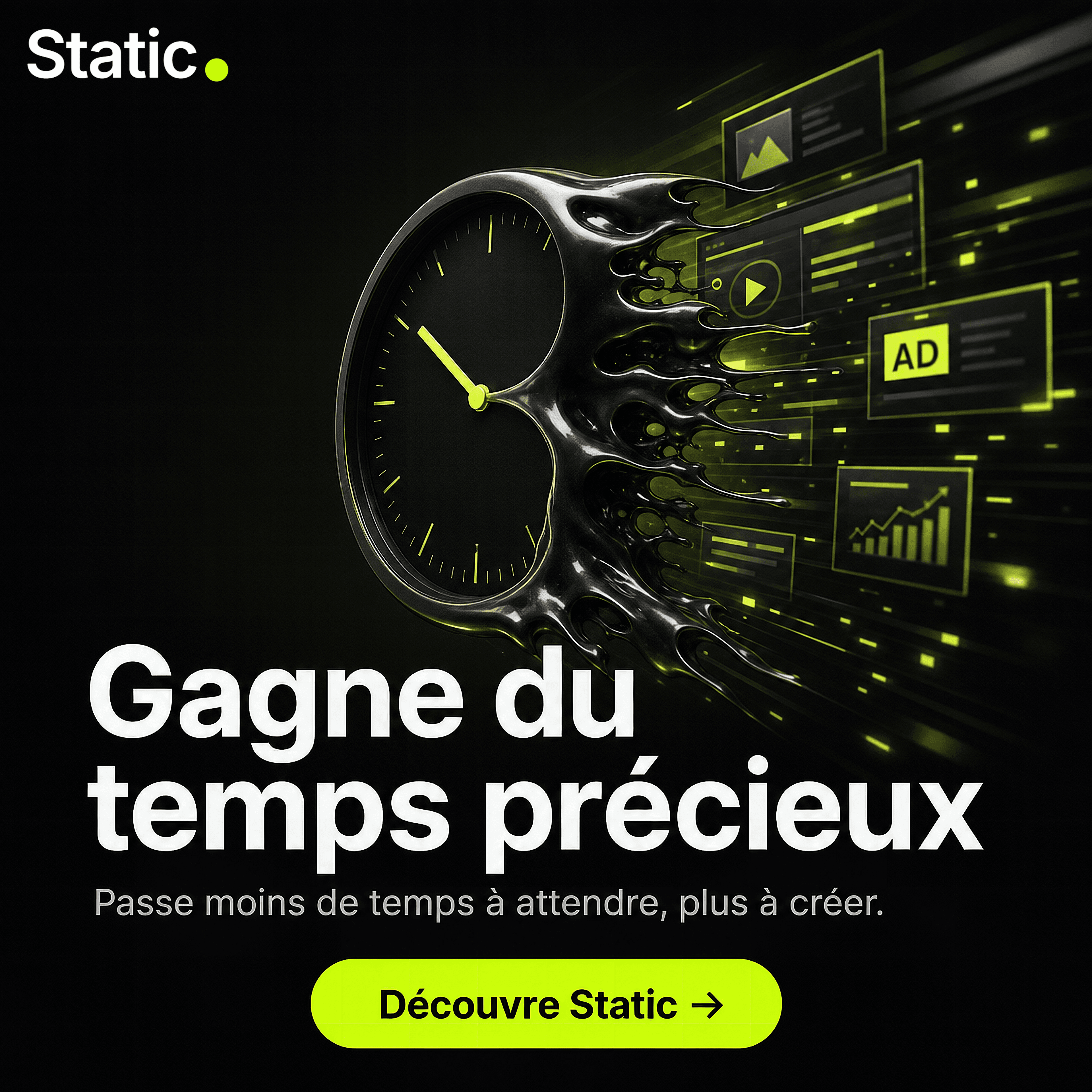 Static ad example 3 generated from real customer language
